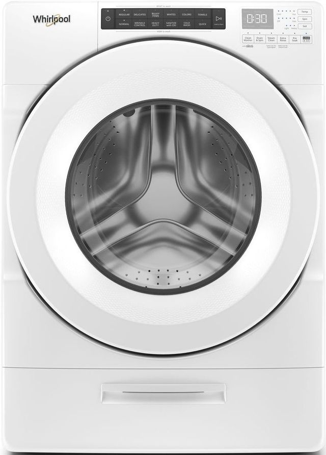 Whirlpool® 4.5 Cu. Ft. White Front Load Washer-0