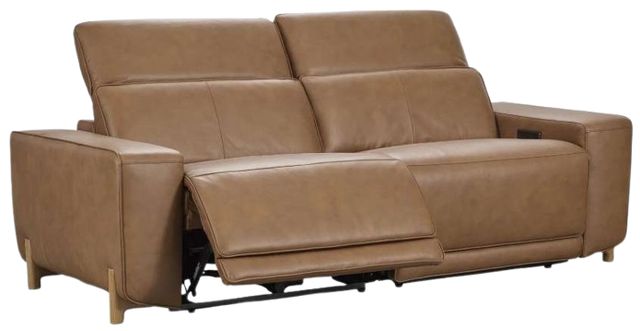 Classic Home Kadon Tan Power Reclining Sofa-1