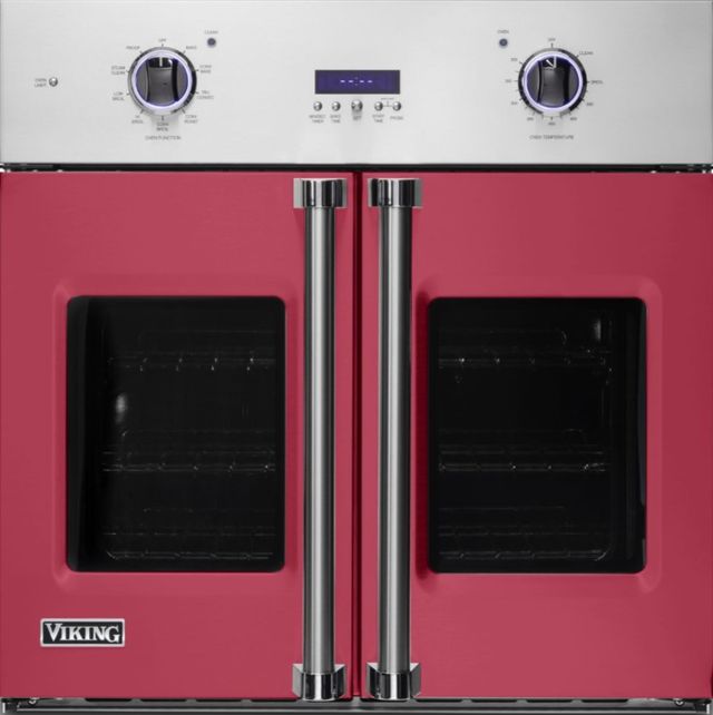 Viking® 7 Series 30" Valentine Electric Single French-Door Oven-0