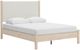 Signature Design by Ashley® Cadmori Tan Twin Upholstered Panel Bed-0