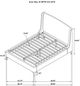 Coaster® Mosby White Upholstered Queen Platform Bed-4