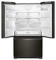 Whirlpool® 20 Cu. Ft. Wide Counter Depth French Door Refrigerator-Fingerprint Resistant Black Stainless Steel-1
