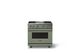 Viking® 5 Series 36" Eucalyptus Pro Style Gas (NG) Range with Polished Chrome Trim-3