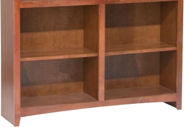 Whittier Wood® Furniture Customizable McKenzie 10-Shelf 48" Bookcase-2