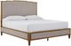 Signature Design by Ashley® Sharlance Gray/Light Brown California King Upholstered Panel Bed-0