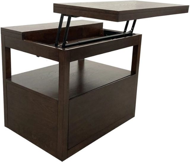 Parker House® Elevation Warm Elm Functional File with Lift Top-1