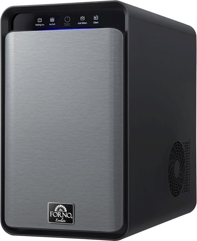 FORNO®  Sferico Evoluto 11" 5.6 lb. Black Ice Maker-1