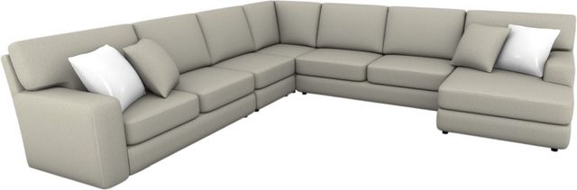 Best® Home Furnishings Customizable Dovely 7-Piece Right-Arm Facing Sectional Sofa and Chaise -1