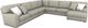 Best® Home Furnishings Customizable Dovely 7-Piece Right-Arm Facing Sectional Sofa and Chaise -1