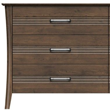 Country View Woodworking Westroom Bedroom Brown Maple 68" Dresser-1