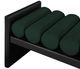 Meridian Furniture Waverly Black/Green 52" Upholstered Bench-3