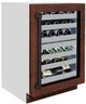 ZLINE Touchstone 24 " 4.8 Cu. Ft. Copper Dual Zone 44 Bottle Wine Cooler with Hand Hammered Glass Door-3