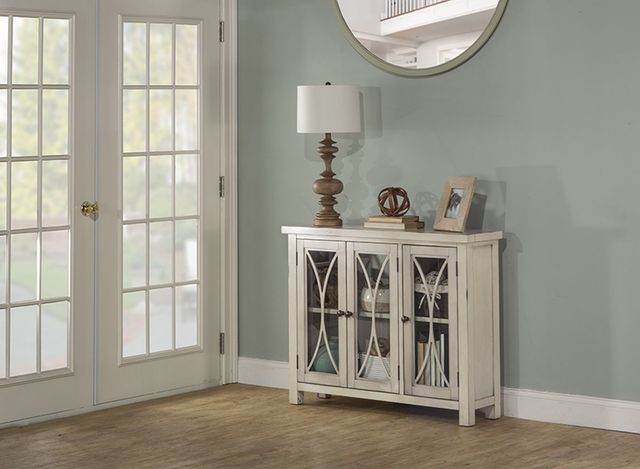 HH2 Home Bayside Antique White Cabinet-1