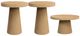 Elements International Portland 3-Piece Natural Occasional Table Set-0