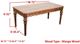 Forty West Spade Brown Dining Table-1