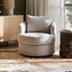 TOV Furniture Silvi Off-White Swivel Accent Chair-1