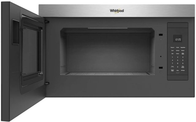 Whirlpool 30" 1.1 Cu. Ft. Fingerprint Resistant Stainless Steel Over the Range Microwave-1