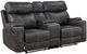 ACME Furniture Hirah Dark Gray Manual Reclining Console Loveseat-0