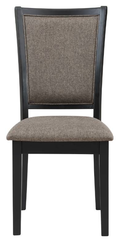 New Classic® Home Furnishings Potomac 5-Piece Black/Brown Rectangular Dining Table Set-4