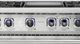 Viking® 7 Series 36" Stainless Steel Pro Style Natural Gas Range-2