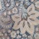 Olliix by Madison Park Weathered Damask Walls 3 Pieces Blue Printed Linen Set-2