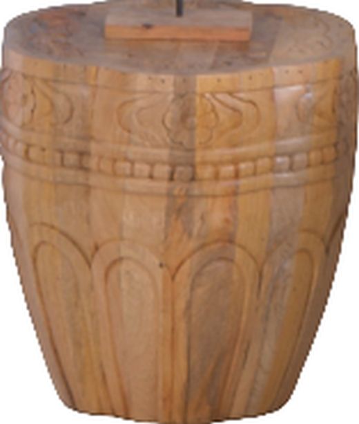 Jaipur Furniture Splendid Complements Ardis Brown Side Table-0