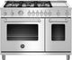 Bertazzoni Master Series 48" Stainless Steel Freestanding Gas Range-0