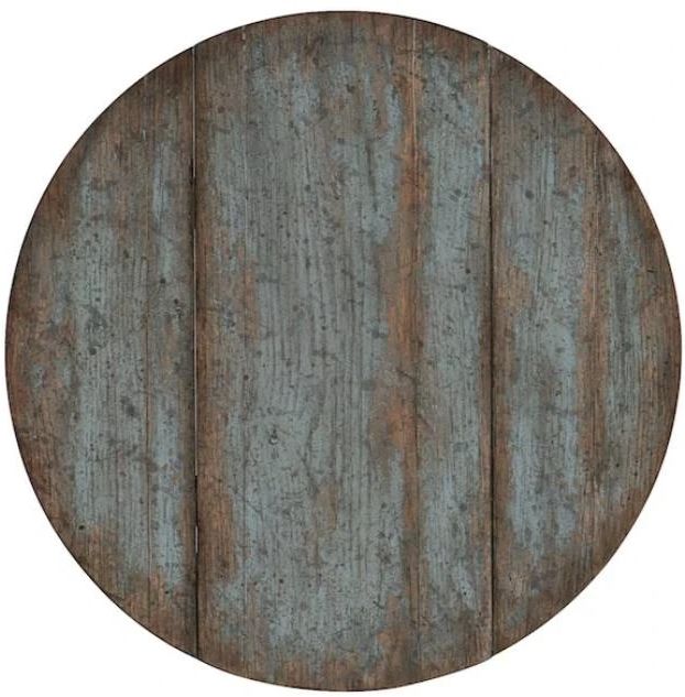 Hooker® Furniture La Grange Prause Blue Bonnet Gate Leg Round Table-3