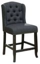 Furniture of America® Sania Antique Black/Gray Counter Chair-0