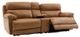 Steve Silver Co. Gatlin 3-Piece Brown Leather Dual-Power Reclining Loveseat-5