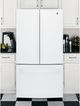 GE® 36" 27.0 Cu. Ft. White French Door Refrigerator-1