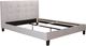 Moe's Home Collection Eliza Light Grey King Bed-3