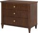 Hooker® Furniture Archives Classic Walnut 3-Drawer Nightstand-3