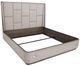 Michael Amini® Roxbury Park Gray/Slate California King Upholstered Multi-Panel Bed-2