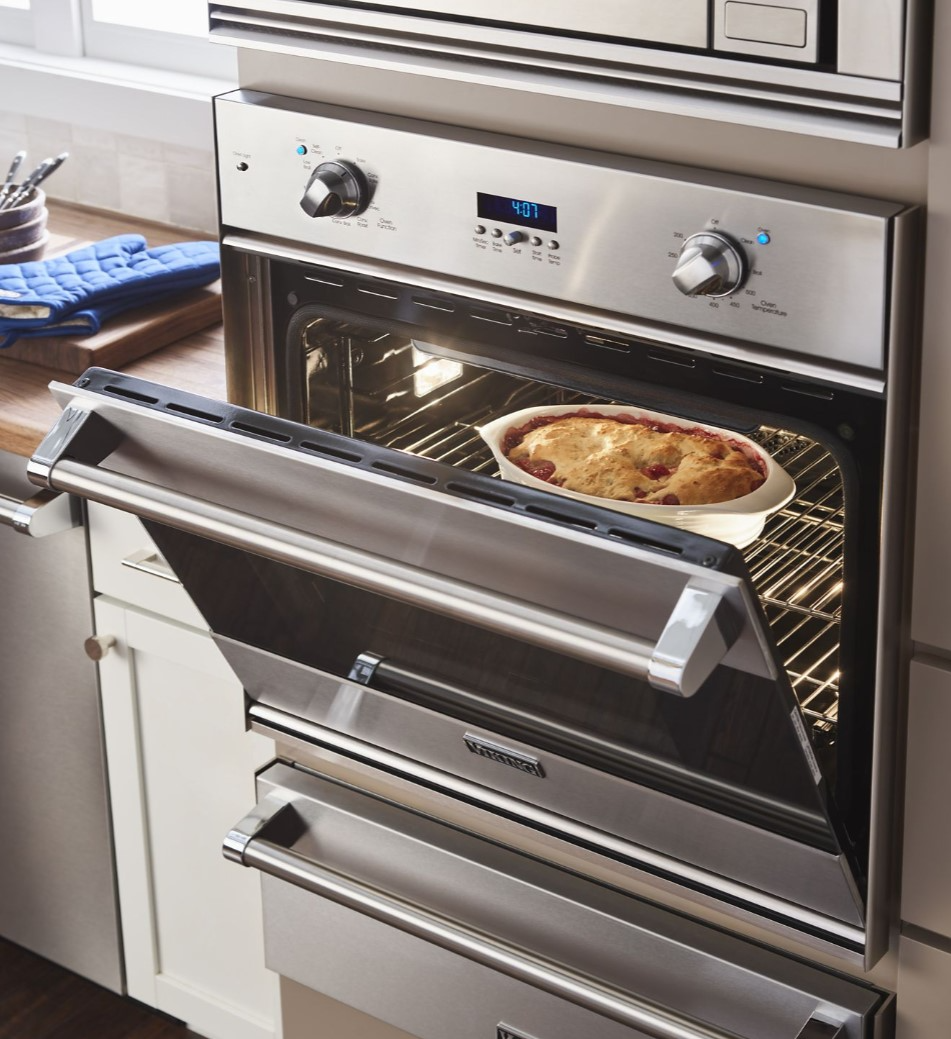 Viking® 3 Series 30" Blush Single Electric Built In Oven-2