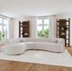 Classic Home Concord Ivory Sectional-1