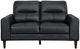 Homelegance® Lewes 2-Piece Black Living Room Seating Set-4
