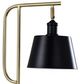 Stylecraft Canella Black/Gold Desk Lamp-1