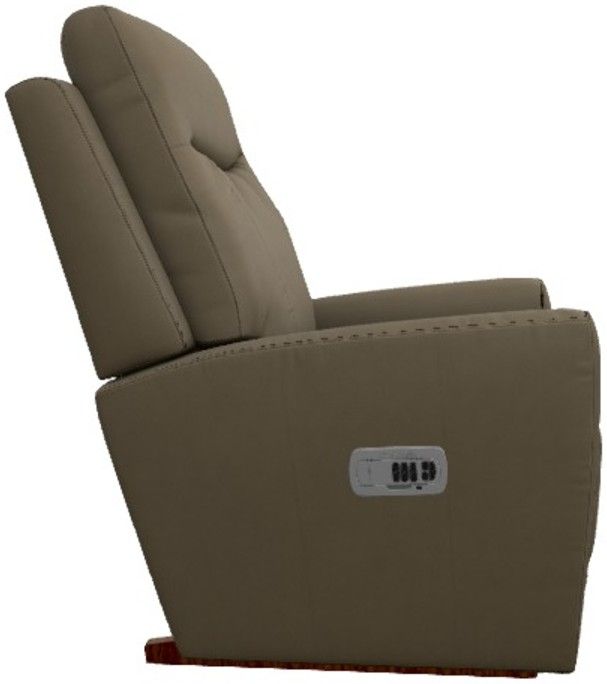 La-Z-Boy® Kodie Buff Power Rocking Recliner with Headrest-3