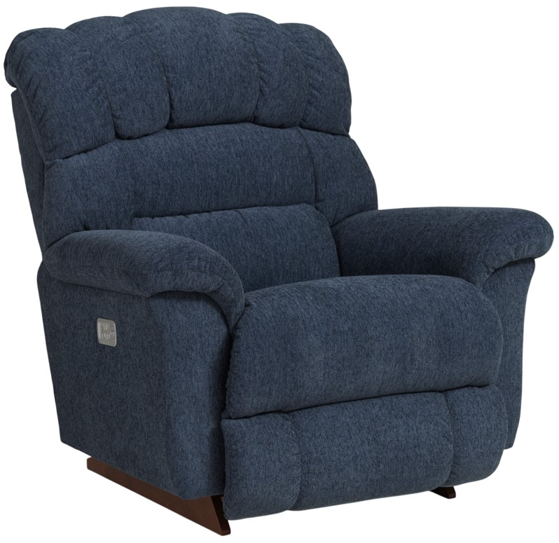La-Z-Boy® Randell Navy Power Rocking Recliner with Headrest