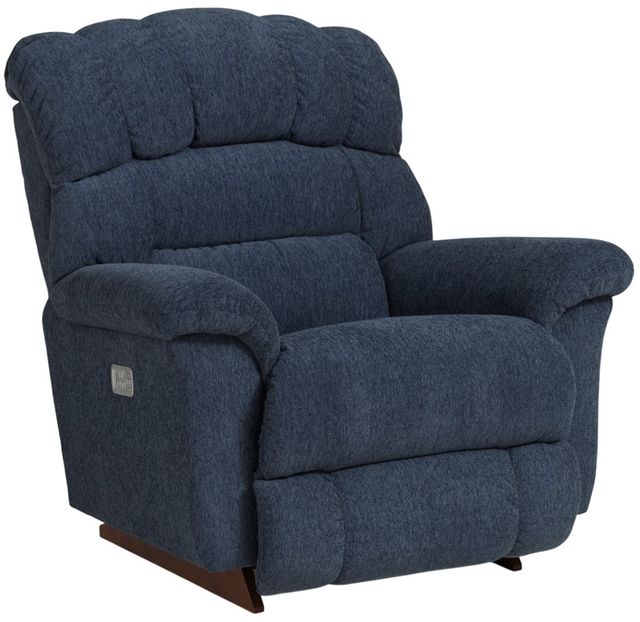 La-Z-Boy® Randell Navy Power Rocking Recliner with Headrest-3