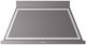 Ilve® Nostalgie II Noblesse 48" Graphite Matte Wall Mounted Range Hood with Chrome Trim-0