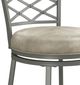 HH2 Home Hutchinson Pewter Swivel Counter Stool-4