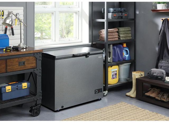 Marathon 37" 7.1 Cu. Ft. Granite Garage Ready Chest Freezer-3