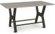 Amisco Customizable Parade 36" Thermo Fused Laminate Short Counter Height Table-0