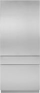 Monogram® 30" Stainless Steel Right Hinge Column Refrigerator Door Panel Kit-0