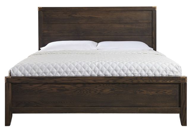 Mavin Customizable Saybrook Queen Plank Panel Bed with Low Footboard-2
