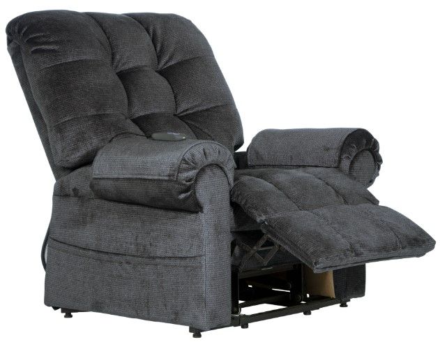 Catnapper® Omni Ink Power Lift Full Lay Out Chaise Recliner-2