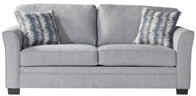 Hughes Furniture® 18500 Medusa Mist Regular Sofa Sleeper-0