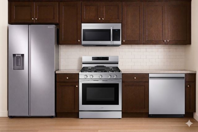 Samsung 4 Piece Stainless Steel Kitchen Package-0